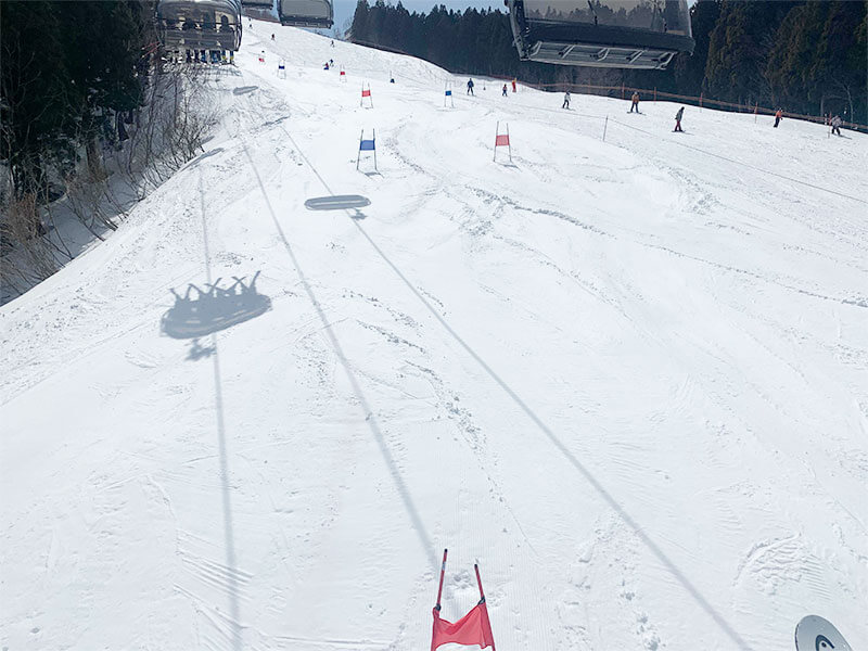 かぐらスキー場みつまたエリア 大会バーン